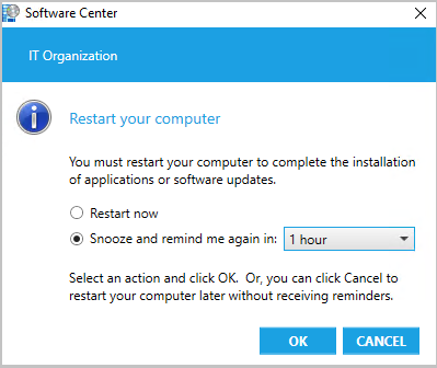 Click OK on the System Configuration tool
Restart your computer