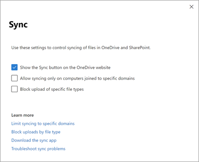 Confirm that the file types you're attempting to sync are supported by OneDrive.
OneDrive supports a wide range of file types, but certain file types may not sync properly.