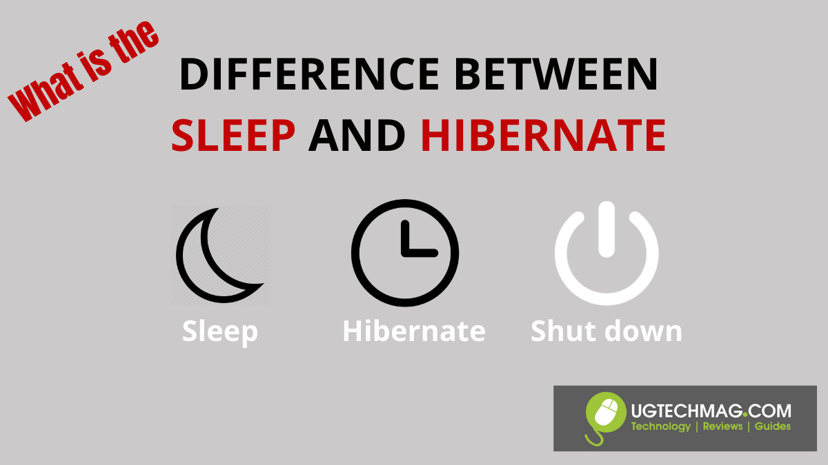 Differences: Sleep mode uses more power than hibernation, but it wakes up faster. Hibernation uses less power but takes longer to wake up, and it saves your work to the hard drive, while sleep mode doesn't.
When to use each mode: Use sleep mode if you plan to use your computer again soon, and hibernation if you won't be using it for a while. Also, use hibernation if your computer's battery is low, as it will save your work and shut down to conserve power.