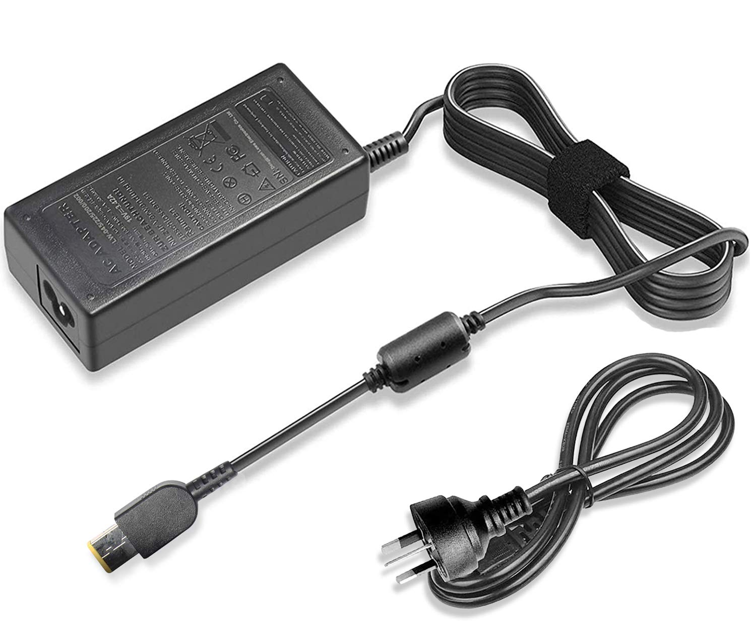Find a compatible power adapter from another Lenovo laptop or borrow one.
Connect the alternative power adapter to the laptop and check if it powers on.