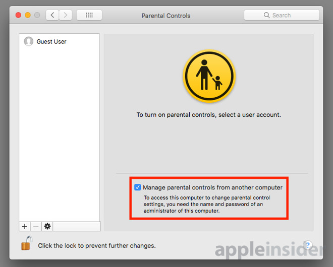 Go to System Preferences → Parental Controls
Select the user account that is experiencing the issue