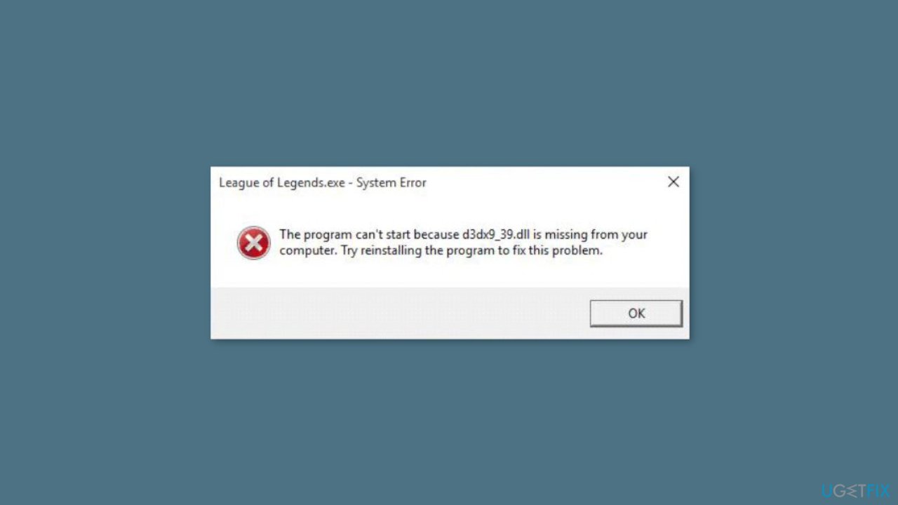 Identify the problematic program causing the d3dx9_39.dll error
Access the Control Panel on your computer