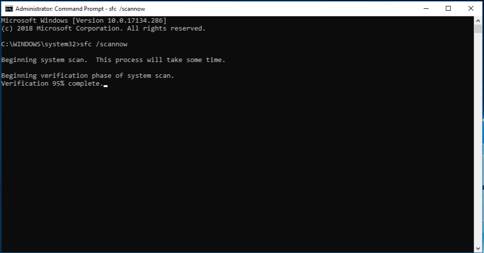 Open Command Prompt as administrator.
Type the <a href=