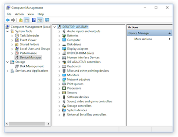 Open Device Manager by pressing Windows Key + X and selecting Device Manager from the list.
Expand the categories and look for any devices with a yellow exclamation mark.