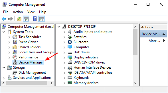 Open Device Manager
Expand Disk Drives