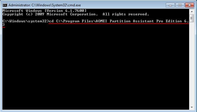 Open the Command Prompt by pressing Win+R, typing "cmd", and pressing Enter.
Type diskpart and press Enter.