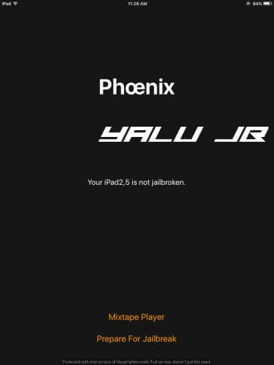 Open the Phoenix app on your device and tap on "Prepare For Jailbreak".
Tap on "Accept" to enable the necessary kernel patch.