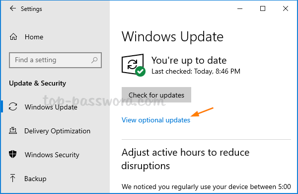 Open the Start menu and click Settings.
Click Update & Security.