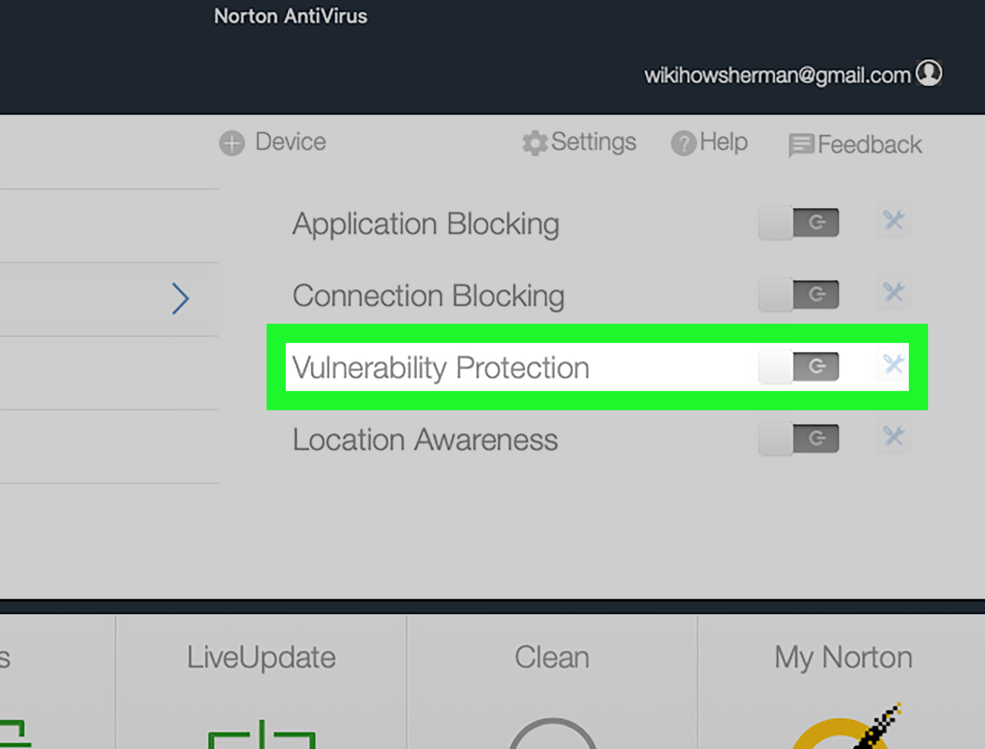 Open your antivirus or firewall software.
Find the option to temporarily disable or turn off protection.
