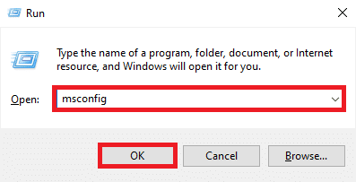 Perform a clean boot:
Press Windows Key + R to open the Run dialog box.