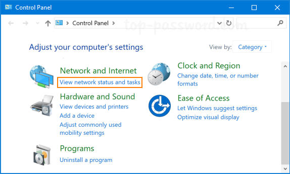 Press the Windows key + I to open the Settings.
Go to Network & Internet and select Status.