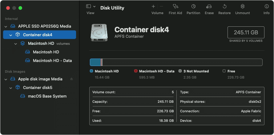 Run Disk Utility: Use Disk Utility to check and repair any disk errors. Access it by restarting your Mac while holding down Command + R, then selecting Disk Utility from the macOS Utilities menu.
Reset PRAM and NVRAM: Resetting the parameter random-access memory (PRAM) and non-volatile random-access memory (NVRAM) can help clear certain settings that might be causing the blue screen. Restart your Mac and hold down Command + Option + P + R until you hear the startup sound for the second time.