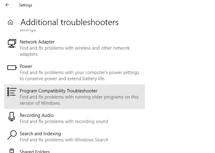 Scroll down and click on "Additional troubleshooters".
Locate and run the "Display" troubleshooter.