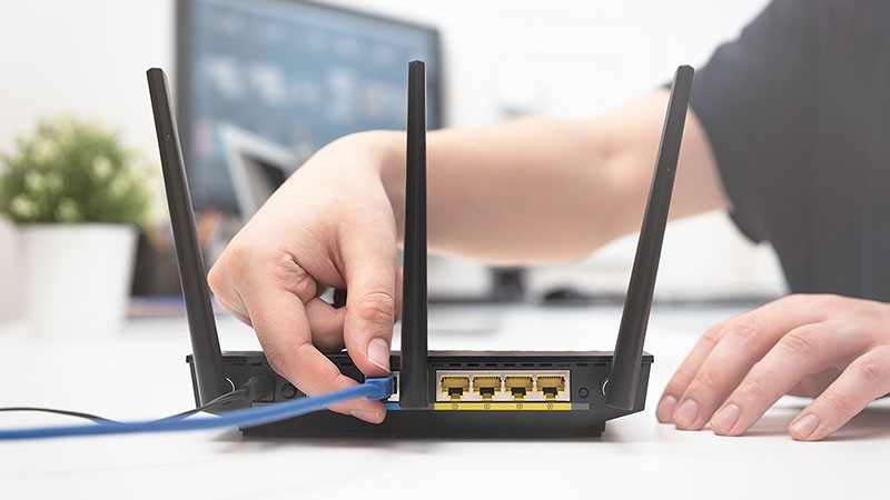 Unplug the power cables from both the router and modem.
Wait for about 30 seconds before plugging them back in.