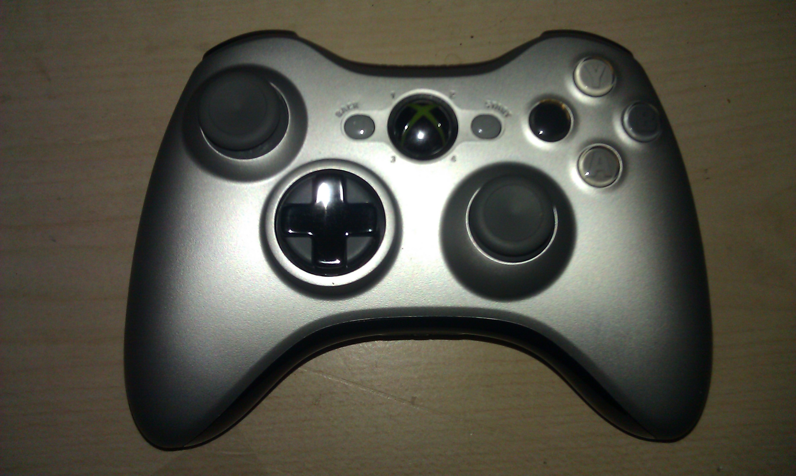 Xbox controller D-pad.